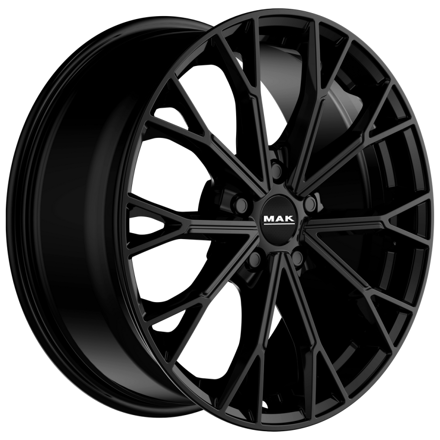 asphaltglossblack34 temp Immagine laterale cerchi in lega MAK modello Asphalt colorazione gloss black